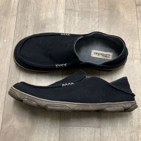 Mens Olukai Moloa‎ Kara Cloth Slip On Convertible Shoes - Picture 1 of 9